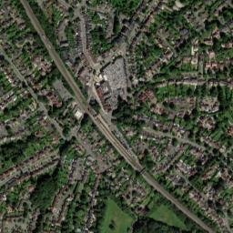 Dorridge map(satellite map)