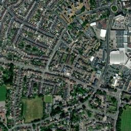 Rugby map(satellite map)