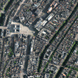 De Wallen map(satellite map)