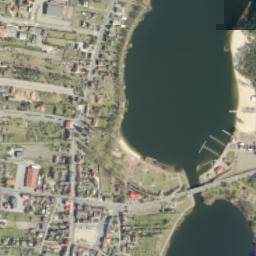 Ślesin map(satellite map)