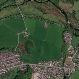 Llanilar map(satellite map)
