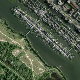 IJburg map(satellite map)