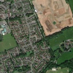 17 Lindisfarne Drive, Kenilworth, Warwickshire High Resolution Satellite Map