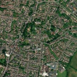 Raunds map(satellite map)