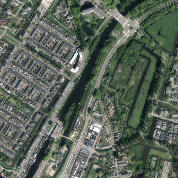 Sloten map(satellite map)