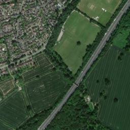 49 Mayfield Drive, Kenilworth, Warwickshire High Resolution Satellite Map