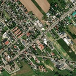 Komorniki map(satellite map)