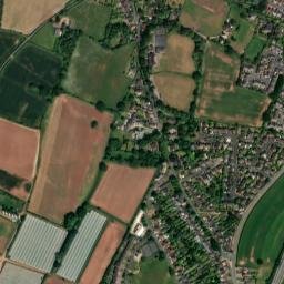 Hartlebury map(satellite map)