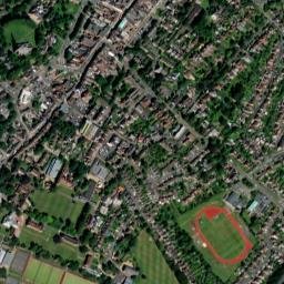 2 Windsor Street, Bromsgrove, Worcestershire High Resolution Satellite Map