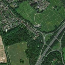 70 Leamington Road, Kenilworth, Warwickshire High Resolution Satellite Map