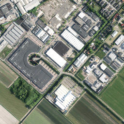 Cruquius map(satellite map)