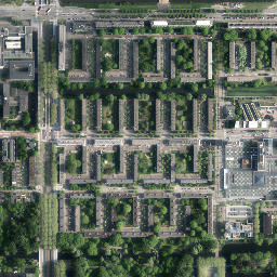 Buitenveldert map(satellite map)