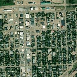 4901 49 Street, Stettler, AB T0C 2L2 High Resolution Satellite Map