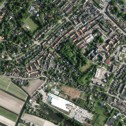 Bennebroek map(satellite map)