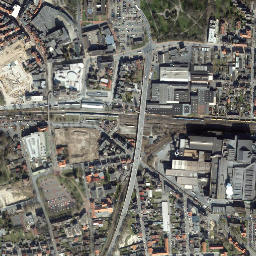 Peine map(satellite map)