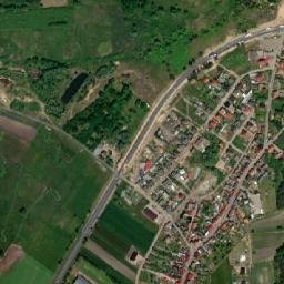 Brójce map(satellite map)