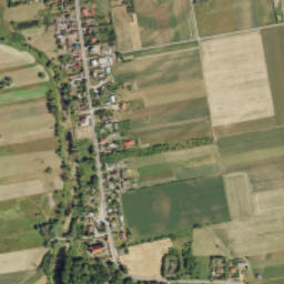 Brochów map(satellite map)