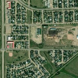 Stettler map(satellite map)
