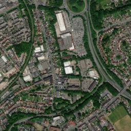 Redditch Ringway, Redditch, Worcestershire B97, UK Satellite Map