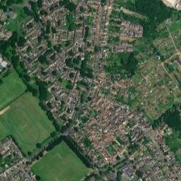 Nest Farm Road, Wellingborough, Northamptonshire High Resolution Satellite Map