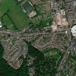 Redditch map(satellite map)