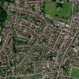 Higham Ferrers map(satellite map)