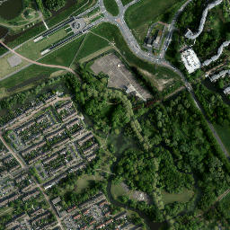 Amsterdam-Zuidoost map(satellite map)