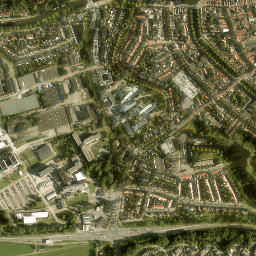 Weesp map(satellite map)