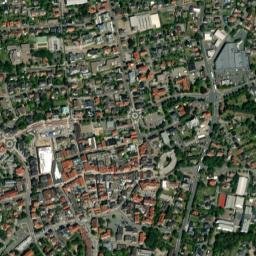 Lübbecke map(satellite map)