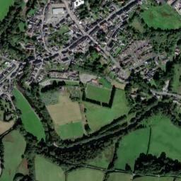 Rhayader map(satellite map)