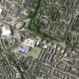 Huizen map(satellite map)