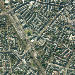 Borne map(satellite map)