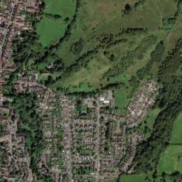 Henley in Arden map(satellite map)