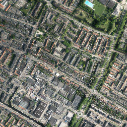 Hillegom map(satellite map)