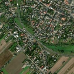 Słupca map(satellite map)