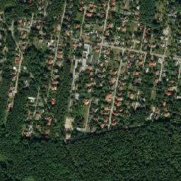 Hornówek map(satellite map)