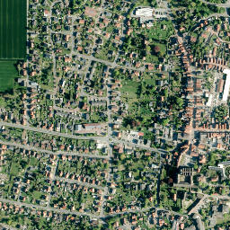 Obernkirchen map(satellite map)