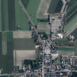 Kiernozia map(satellite map)