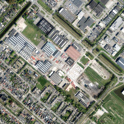 Nieuw-Vennep map(satellite map)