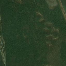 Powiat koniński map(satellite map)
