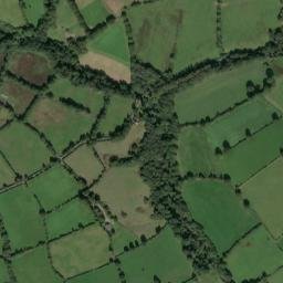 County of Ceredigion map(satellite map)