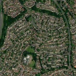 Northamptonshire map(satellite map)