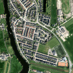 Overmeer map(satellite map)
