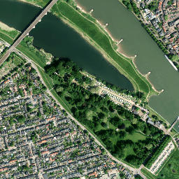 De Hoven map(satellite map)