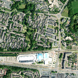 Het Oostrik map(satellite map)
