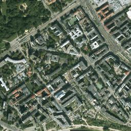 Praga Północ map(satellite map)