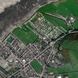 Aberaeron map(satellite map)
