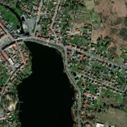 Müllrose map(satellite map)