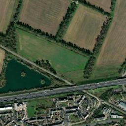 Satellite view of Cambridge Golf Driving Range