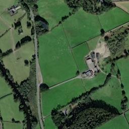 A470, Llandrindod Wells, Powys LD1, UK High Resolution Satellite Map